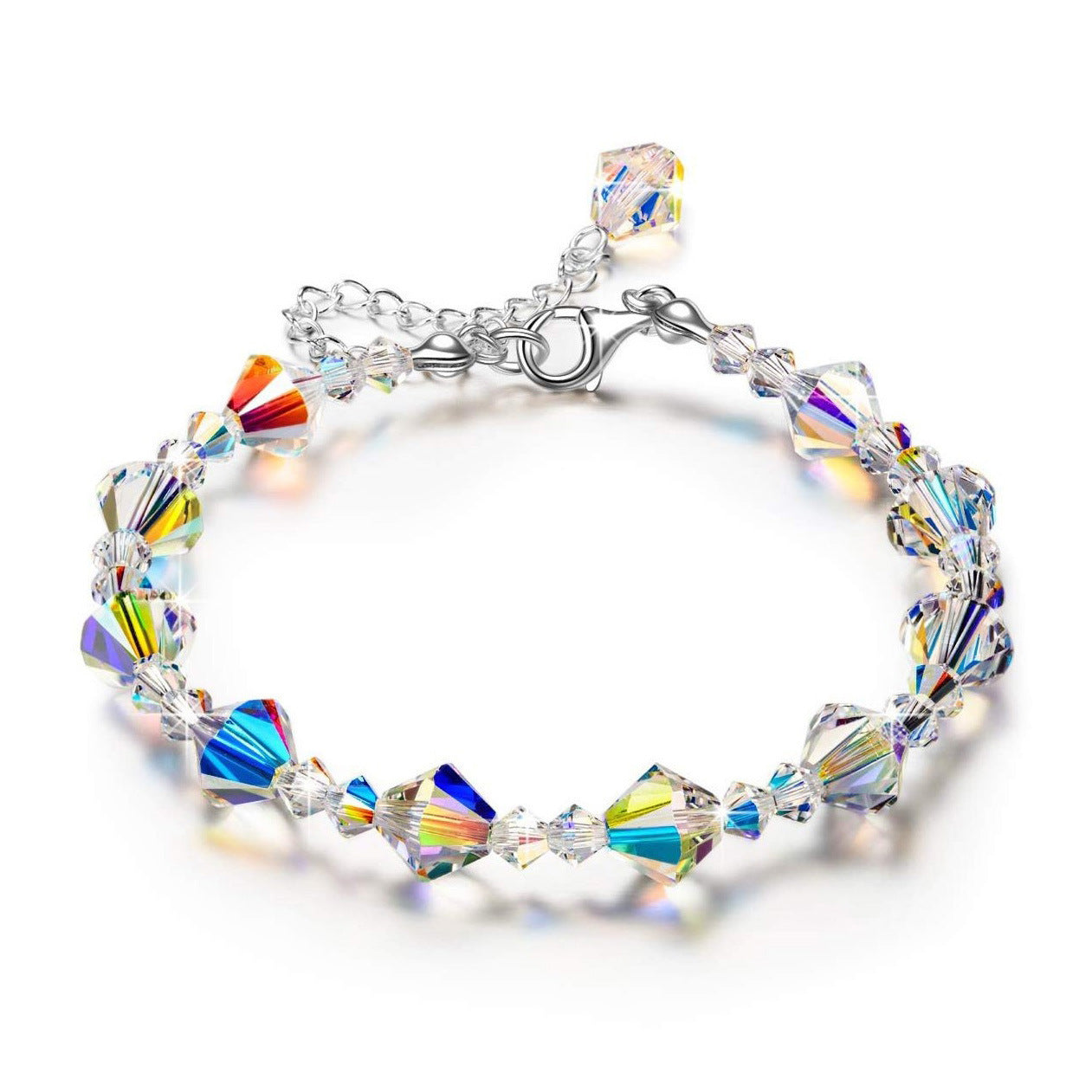 Crystal Stone Shining Color Exquisite Shiny Bracelets