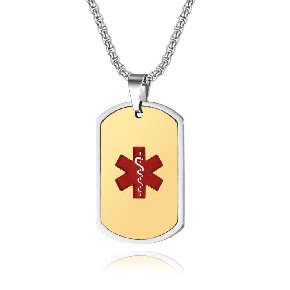 Aid Medical Logo Snake Stick Life Pendants