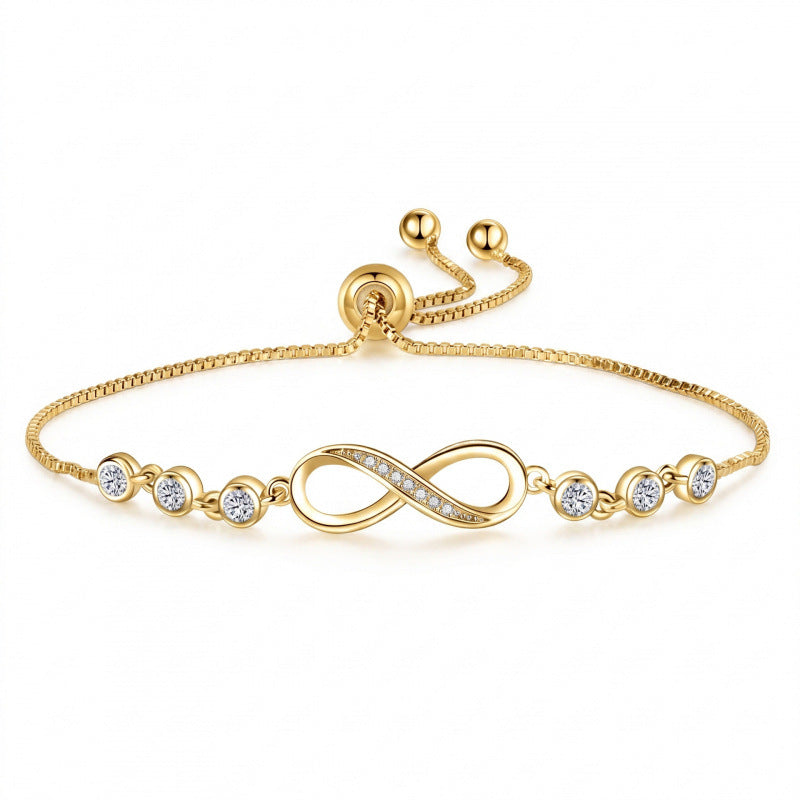 Diamond Adjustable Female Design Jewellery Live Bracelet