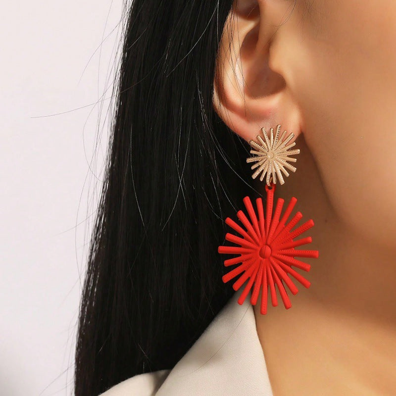 Fashion Exaggerated Personalized Cold Style Design Earrings