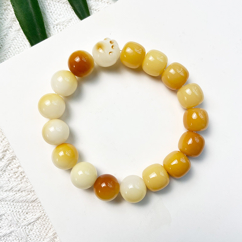 Bodhi Candy Color Single Circle Pliable Temperament High Throw Three Bracelets