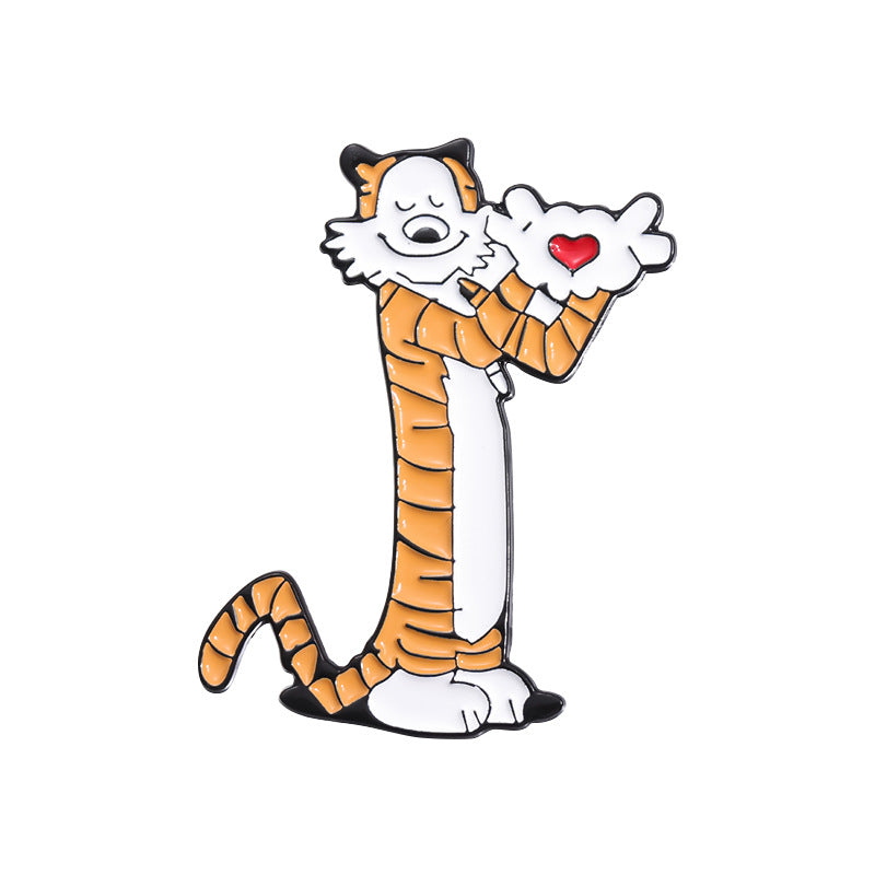 Versatile Alloy Brooch Cartoon Character Animal Brooches