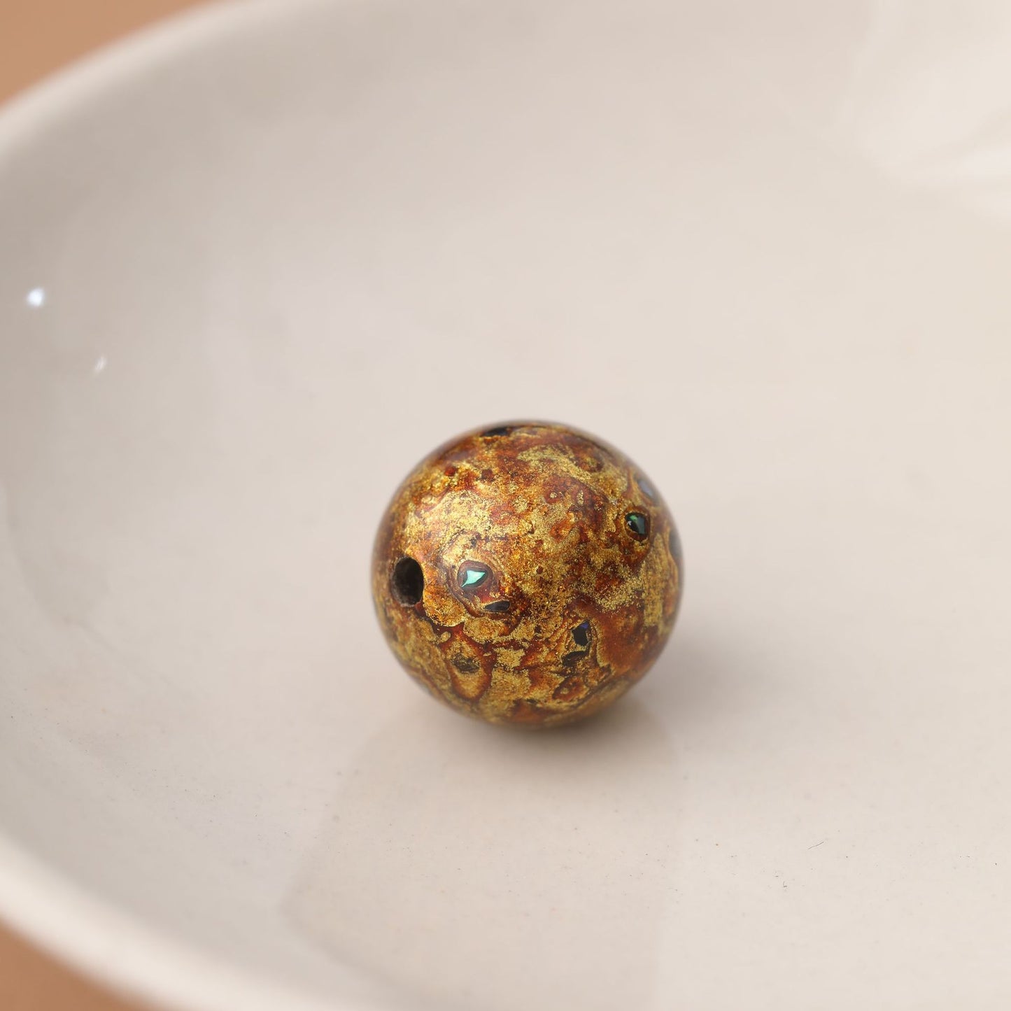 Paint Inlaid Snail Scattered Beads Crafts Live Bracelet