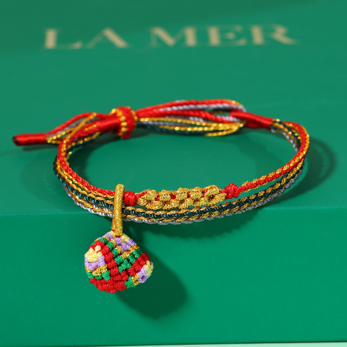 Festival Colorful Rope Ethnic Style Hand-woven Adult Small Sachet Carrying Bracelet