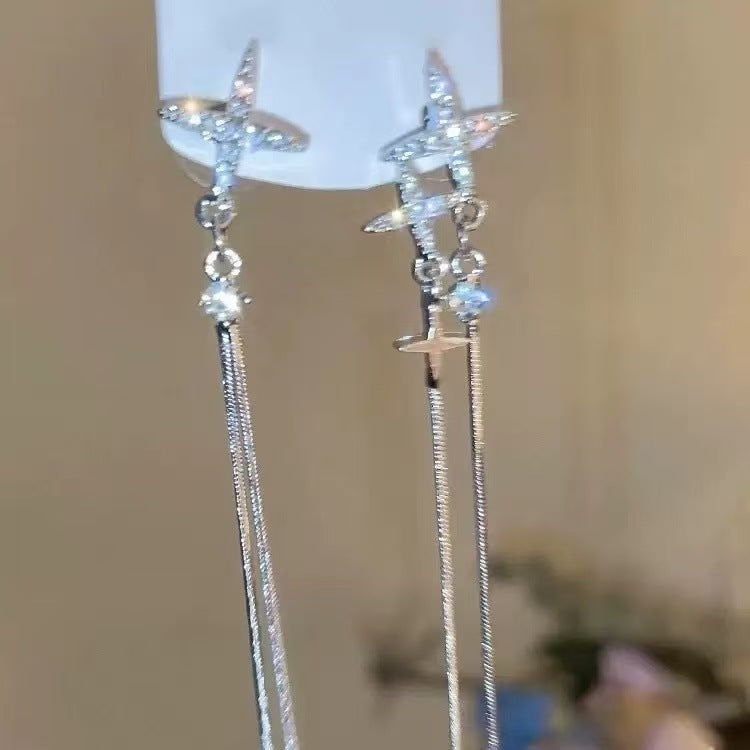 Luxury Pearl Water Drop Niche High Sense Temperament Fashion Earrings
