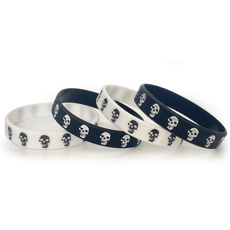 Street Dance Band Appetizer Silicone Wristband Bracelets