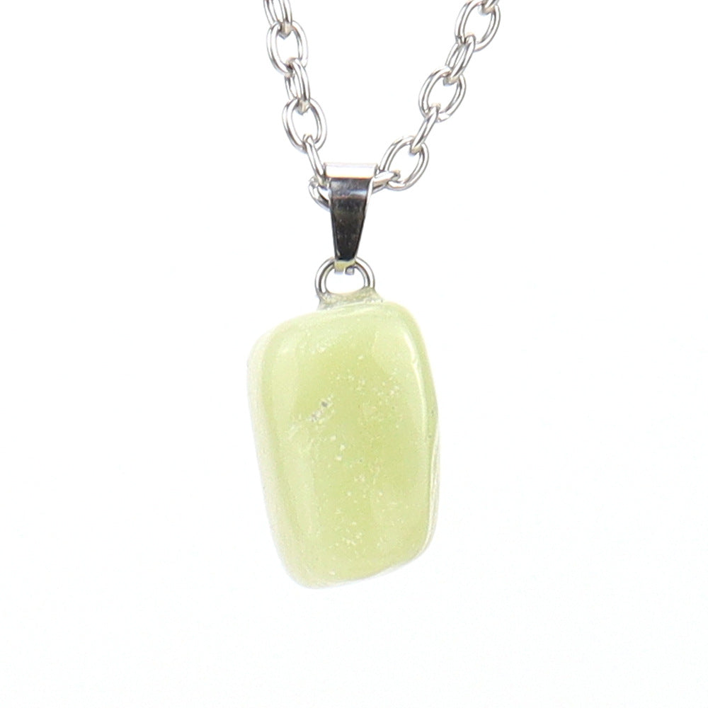 Live Broadcast Natural Crystal Stone Irregular With Necklaces