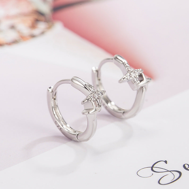 Simple Graceful Design High Sense Niche Ear Buckle