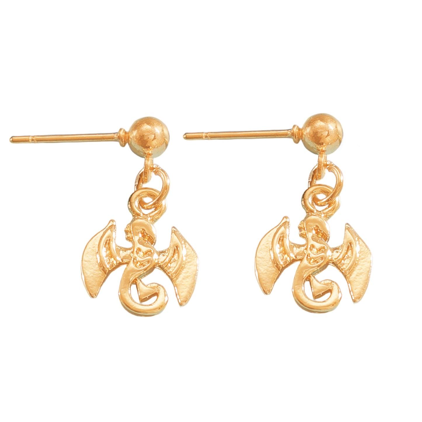 Artistic Retro Flying Dragon Punk Personality Hot Stud Earrings