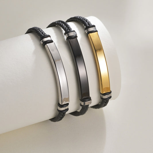 Attractive Cool Russian Unisex Titanium Steel Bracelet