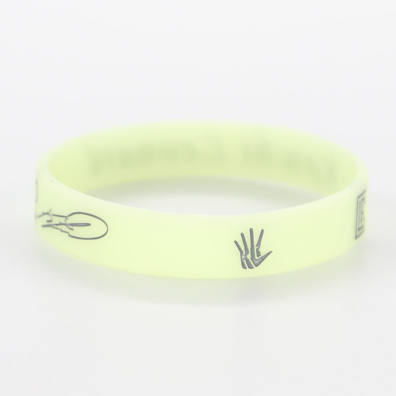 Star Black Mamba James Curry Letter Bracelet
