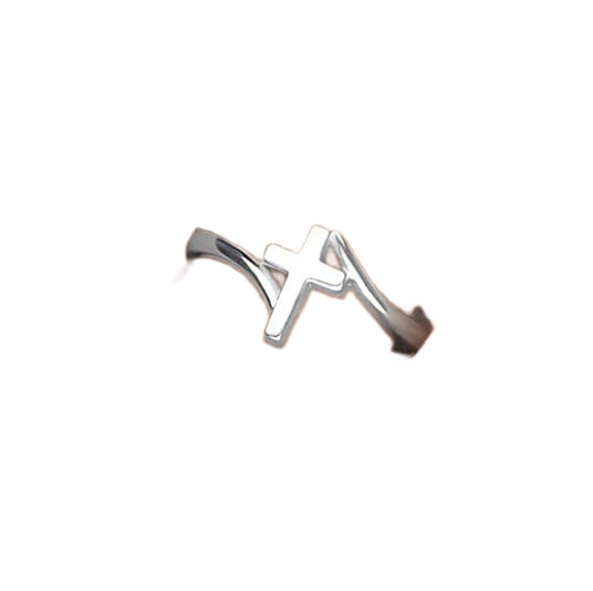 Cross Fashion Simple Everyday Joker Casual Style Decoration Female Rings