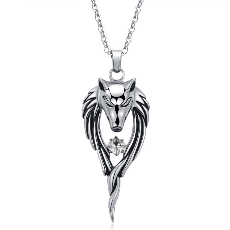 Men's Head Totem Trendy Fashion Personal Accessories Necklaces