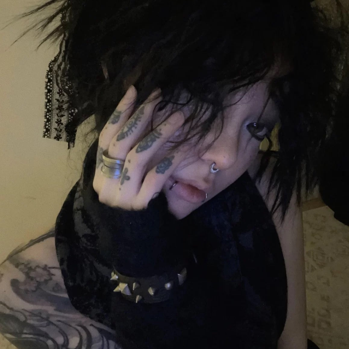 Pioneer Visual Rivet Dark Twin Punk Rock Temperament Bracelet
