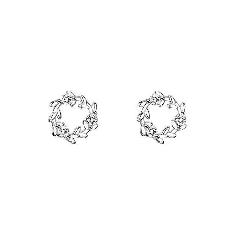 Garland Zircon Female Summer Niche Light Rings