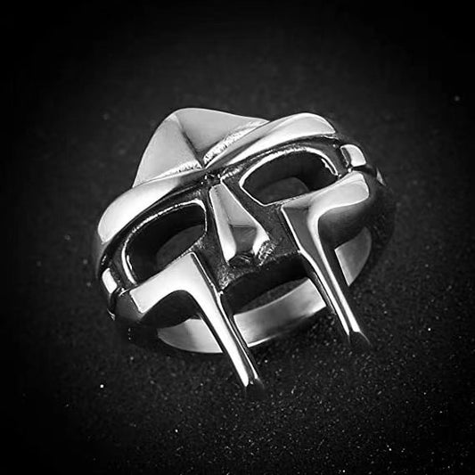 Popular Skull Punk Metal Mask Creative Rings