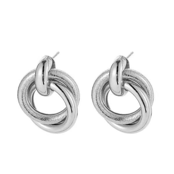 Fashion Simple Metal Three Fashionable Temperament Ear Line