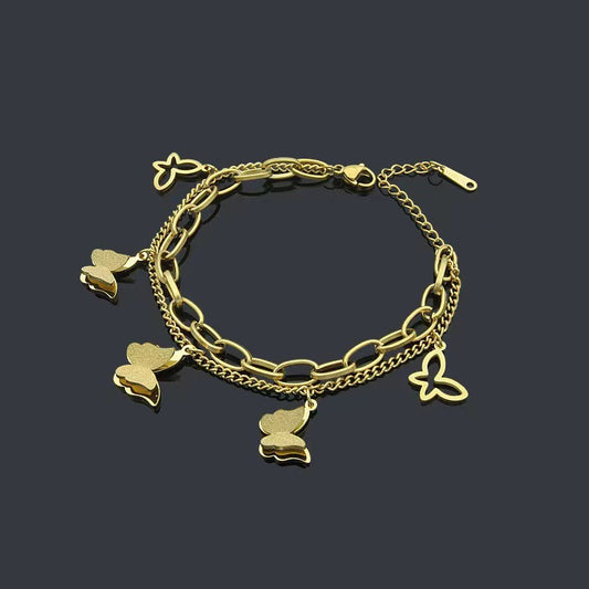 Steel Female Design Fashion Personalized Hip Hop Tube Bracelets