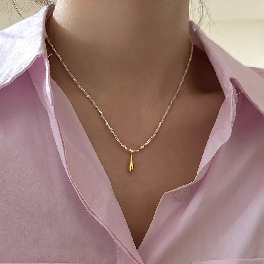 Women's Sier Light Luxury High-grade Design Clavicle Necklaces