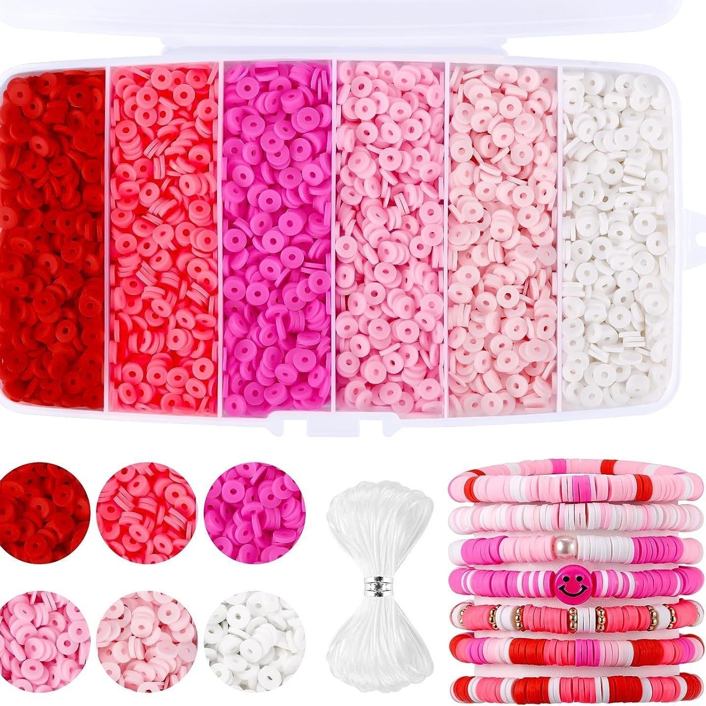 Grid Handmade Beaded Material Sets Of Necklaces