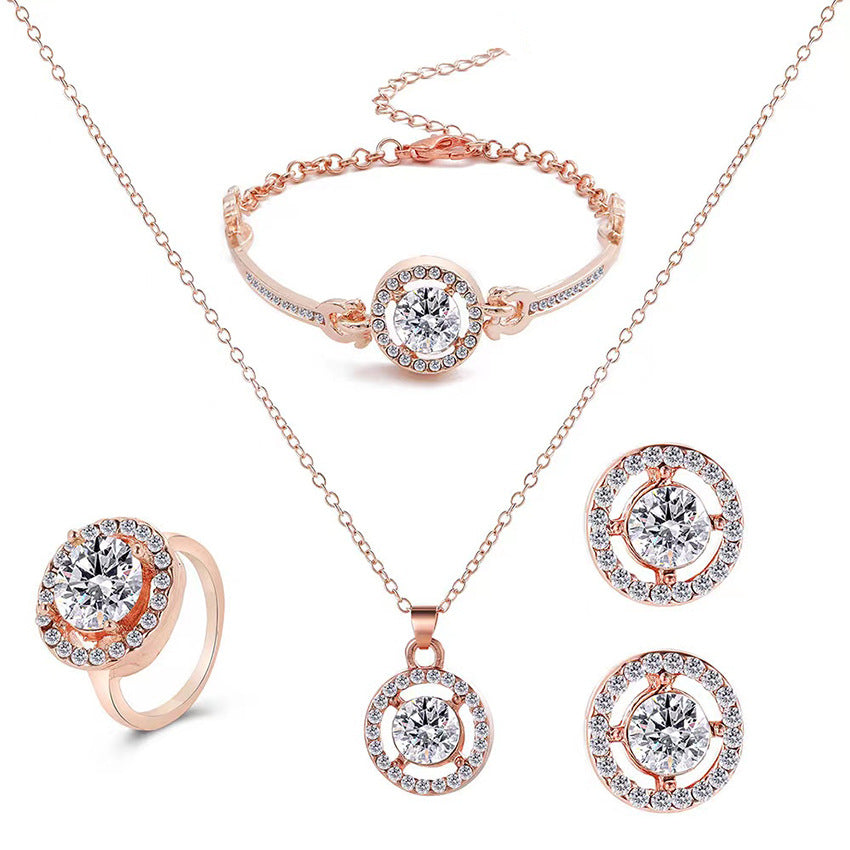 Glamorous Graceful Stylish Simple Versatile Watch Jewelry Set
