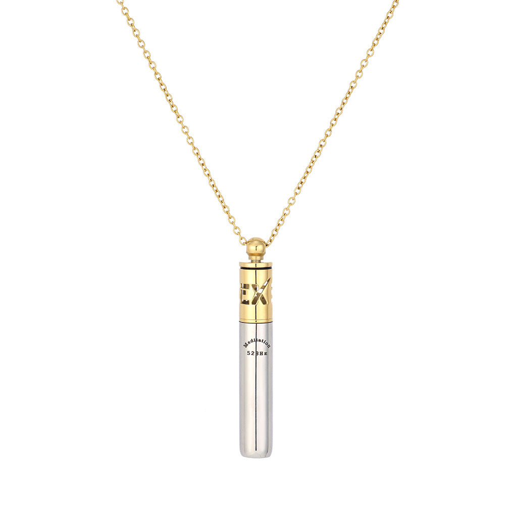 Rocket Meditation Breathing Whistle Hz Decompression Necklaces