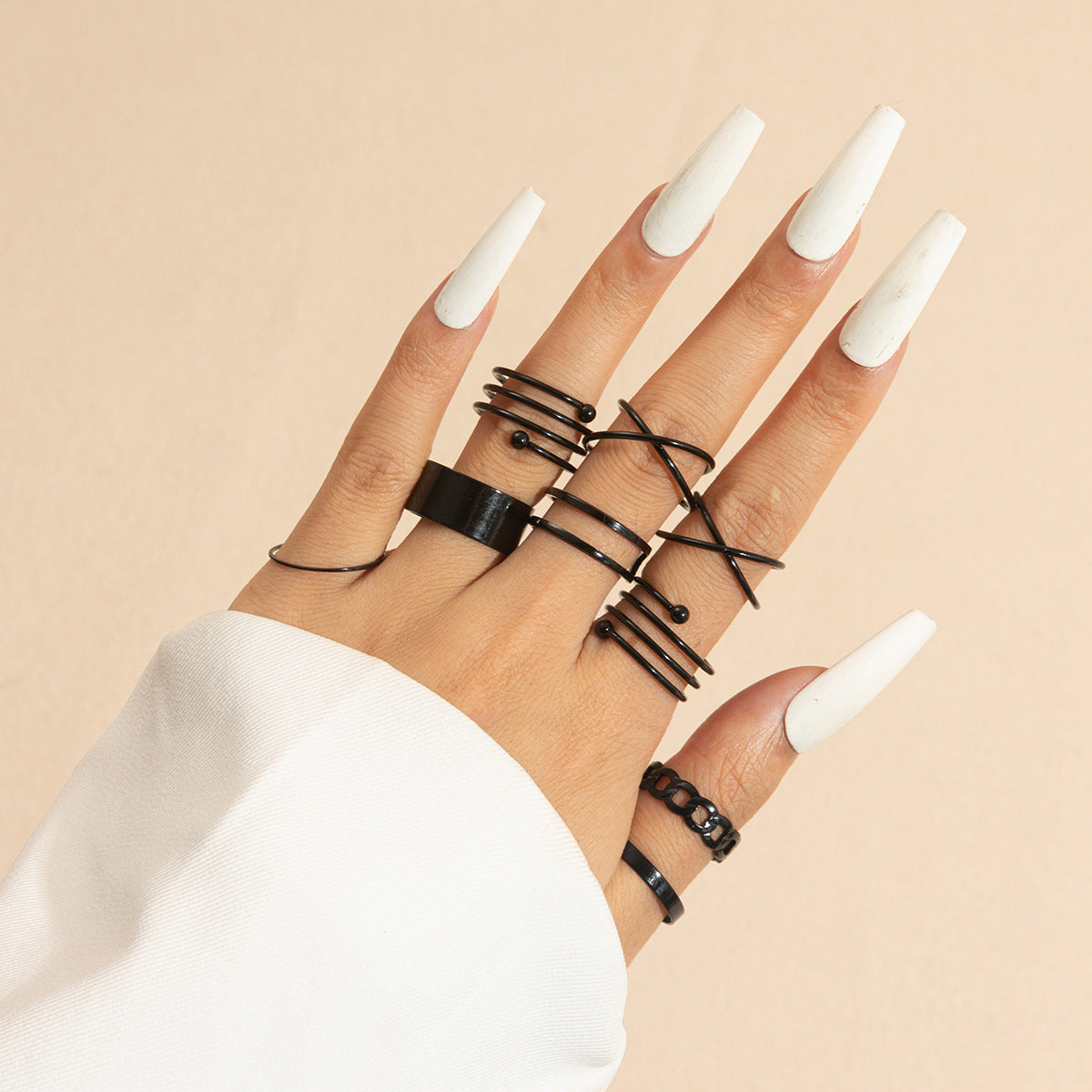 Women's Butterfly Open More Than Knuckle Sets Of Ring