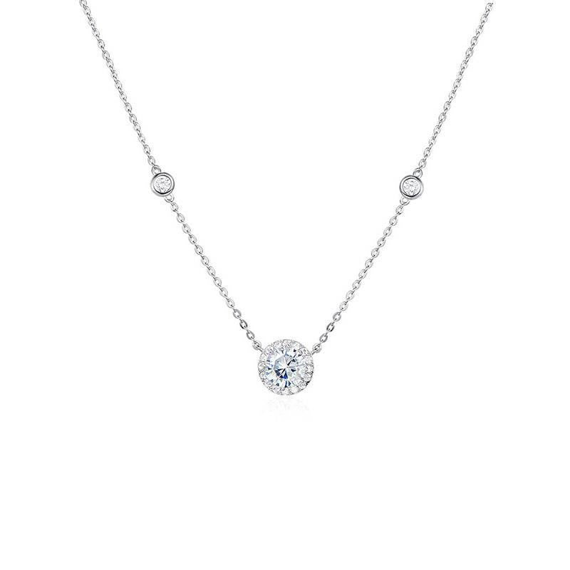 Point Full Series Female Bow Couple Design Clavicle Chain Sweater Necklaces