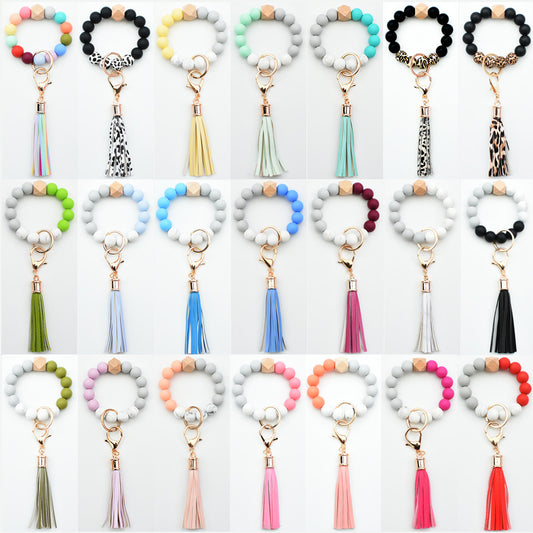 Strict Selection Of Leopard Print Silicone Beads Creative Color Pendants