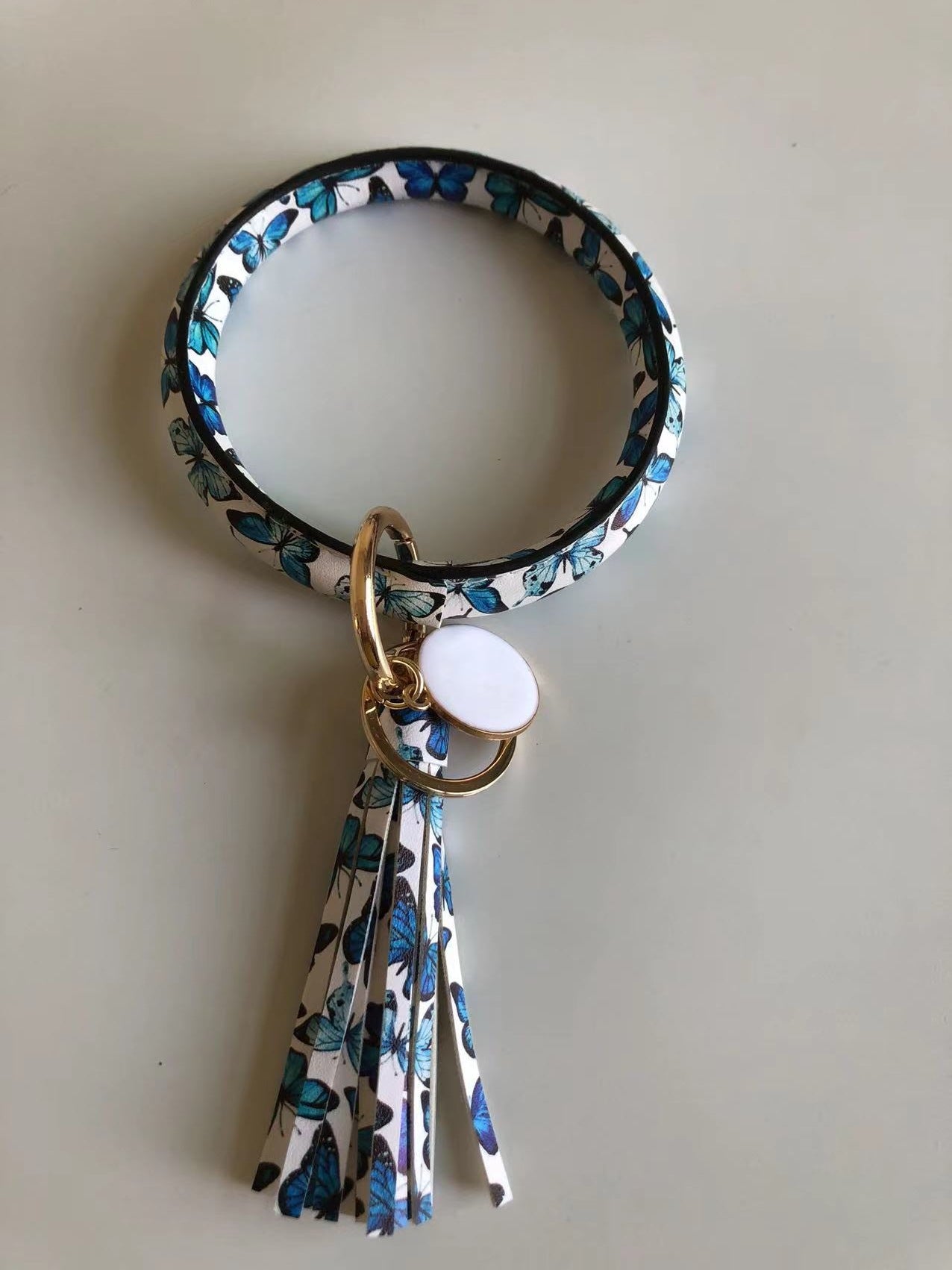 Christmas Pure Leather Key Creative Chain Bracelet