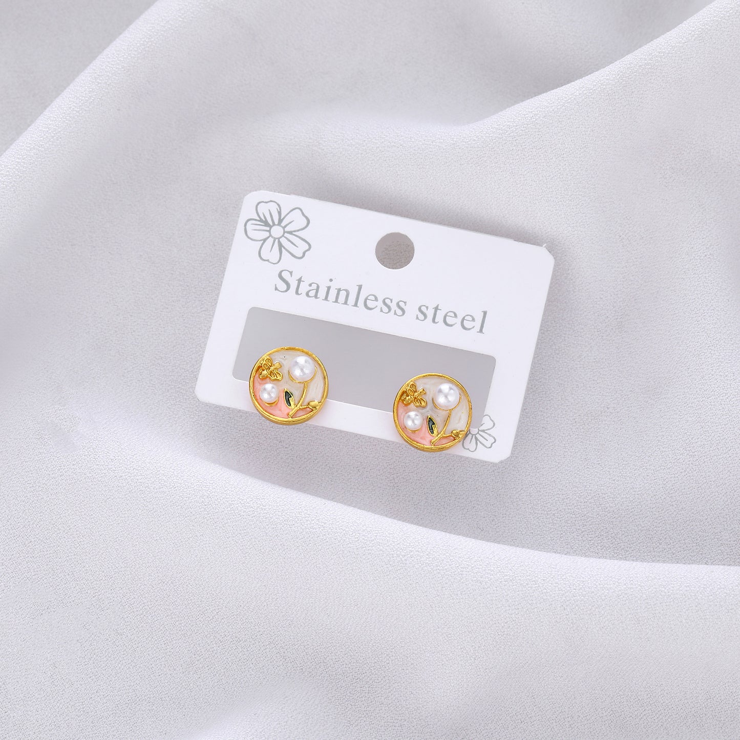 Style Pearl Affordable Luxury Fashion Simple Fresh Holiday Stud Earrings