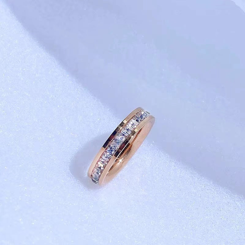 Female High-grade Sense Affordable Luxury Fashion Rings