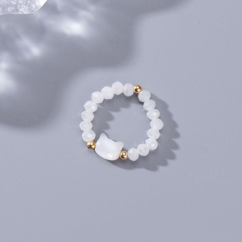 Niche Design High-grade Cat Appearance Gifts Rings