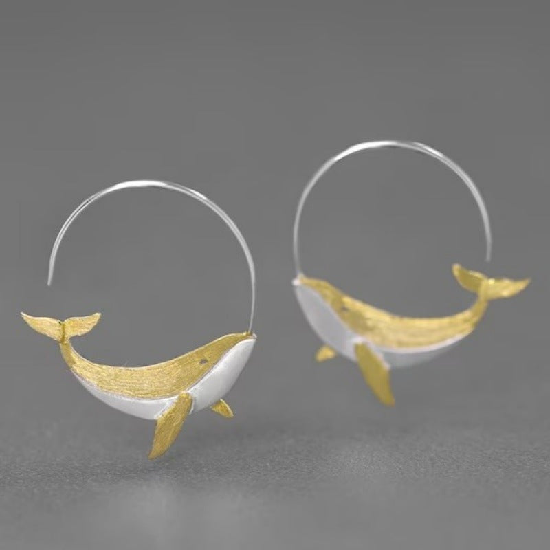 Unique Innovative Women's Retro Fashion Creative Earrings