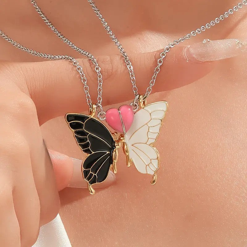 Good Friend Double Color Friendship Suit Necklace
