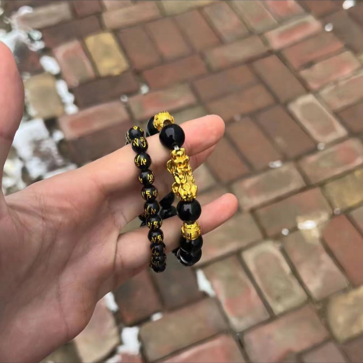 Men's Resin Without Inlay Pi Life Universal Bracelet