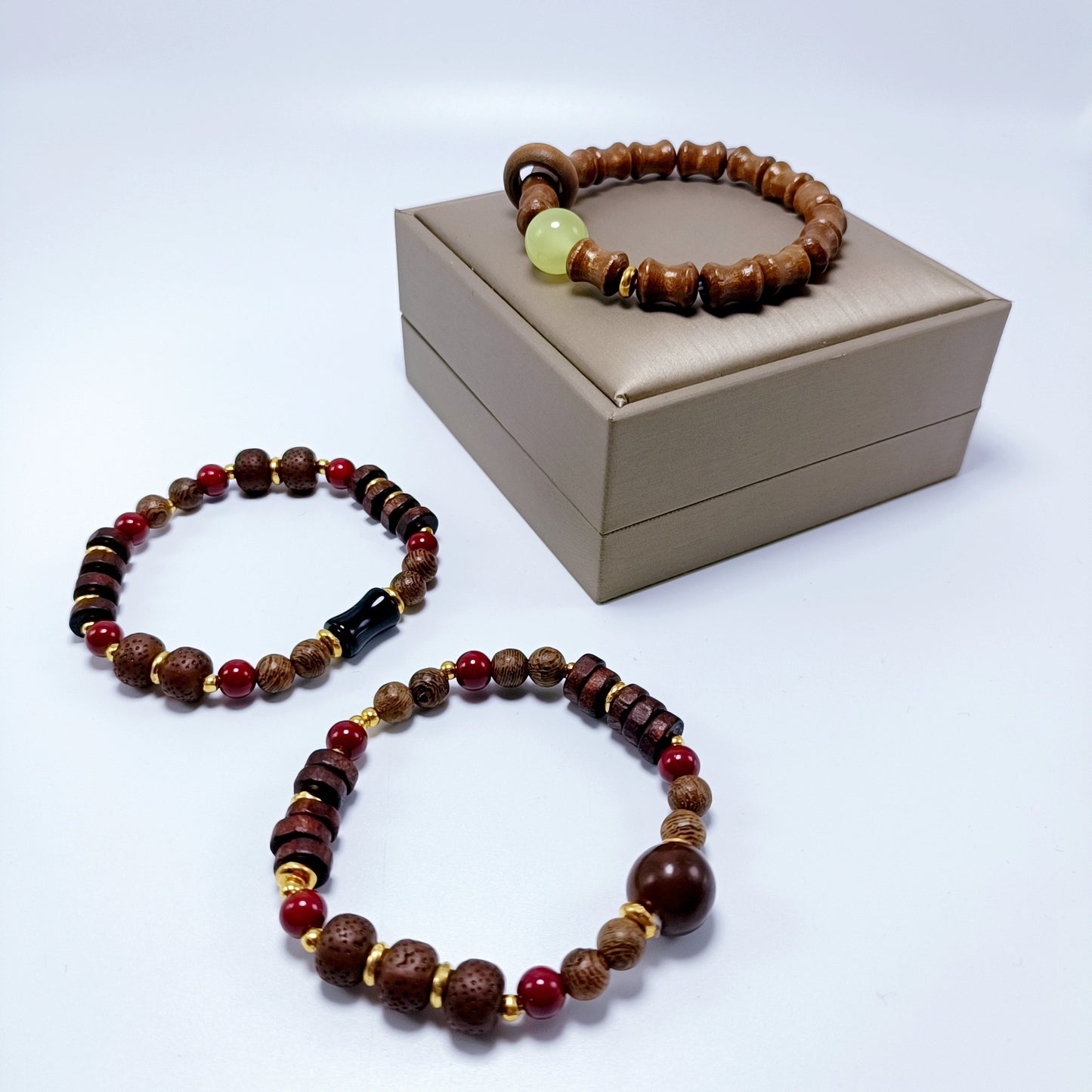 Eternal Night High-rise Natural Black Rosewood Bracelet