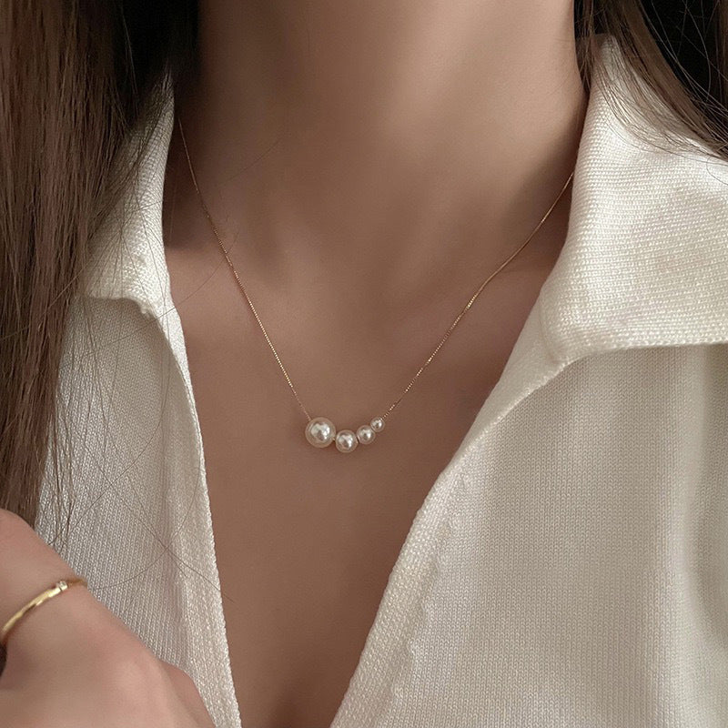 Sense Niche Clavicle Chain Female Slightly Luxury Necklaces