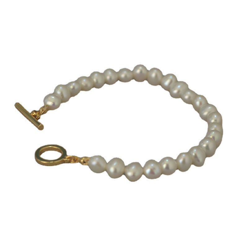Freshwater Grain Of Rice Pearl Gentle Bracelets