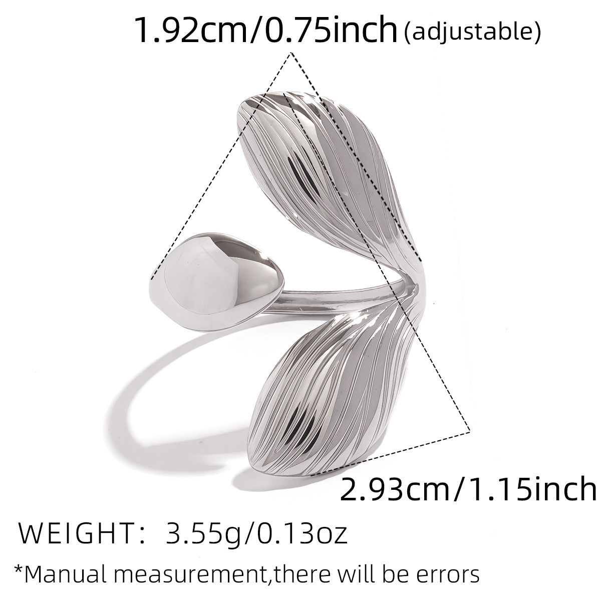 Niche High Sense Packaging Female Brushed Design Ring