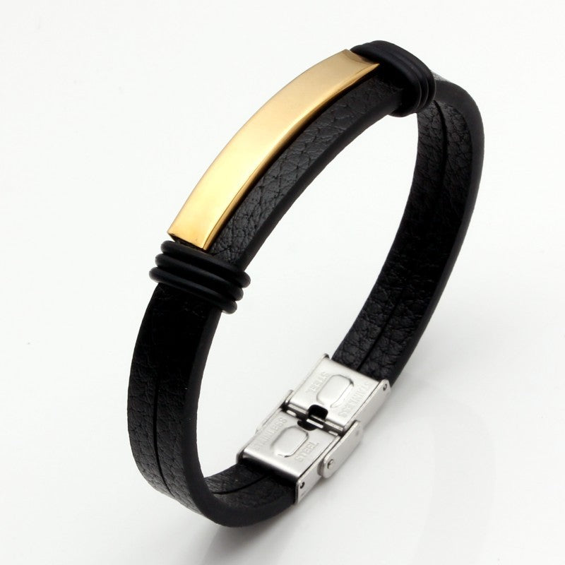 Writing Handmade Retro Woven Leather Popular Bracelets