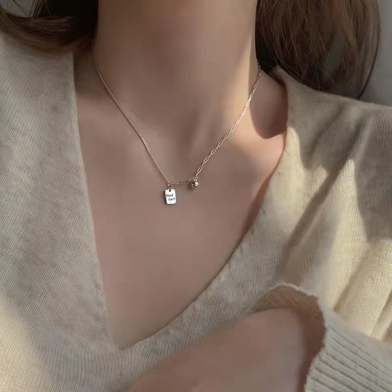 Women's Plate For Light Luxury Minority High-grade Necklace