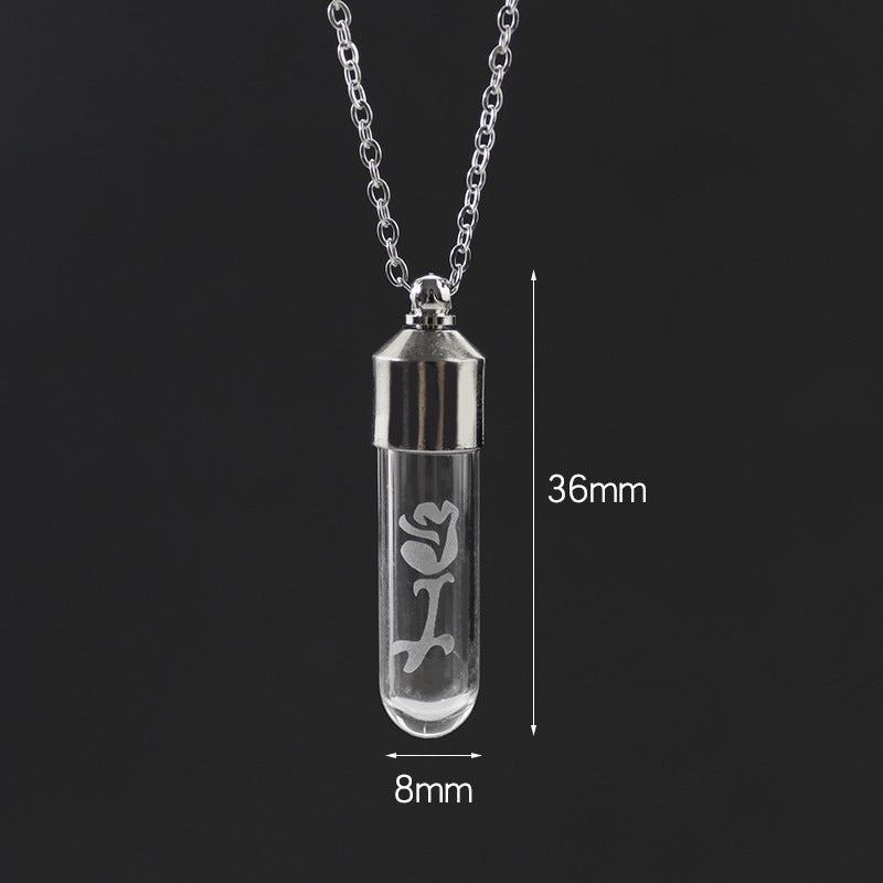 Bottle Twist Wire Can Be Opened Necklaces
