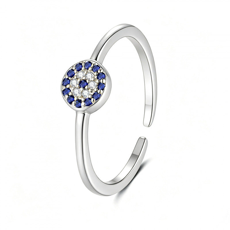 Eye Open Fashion Personality Hip Hop Ring