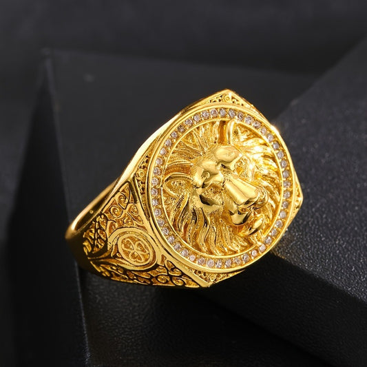 Women's & Men's Light Luxury Fashion Hipster Good-looking Hip Hop Ring