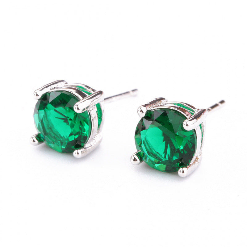 Zirconium High Quality Couple Models Fashionable Simple Personality Rings