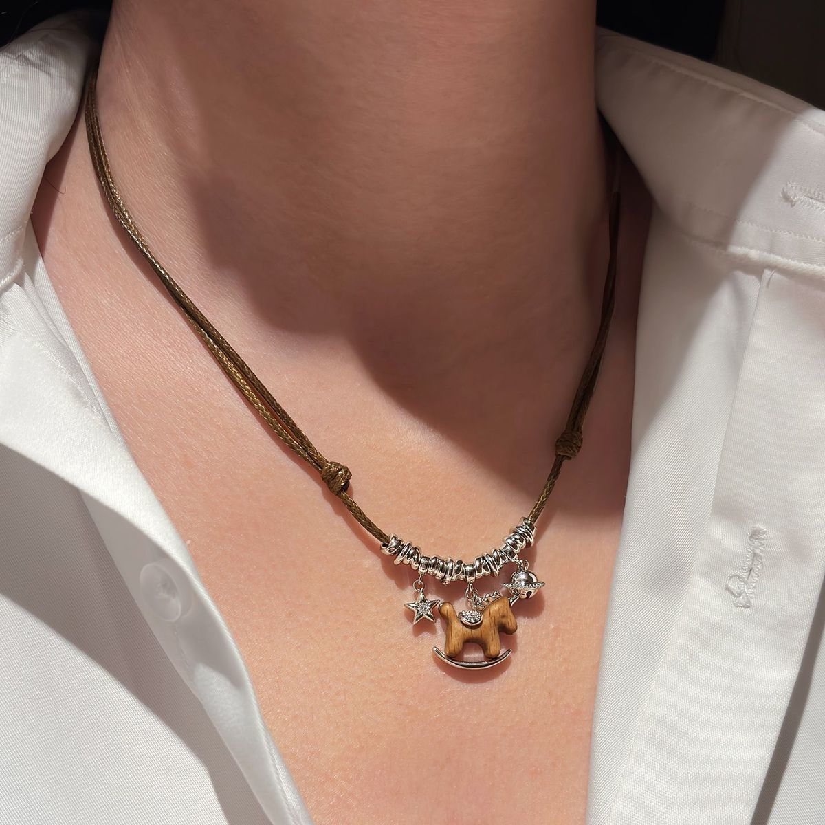 Women's For Light Luxury Elegant High-grade Long Sweater Necklace