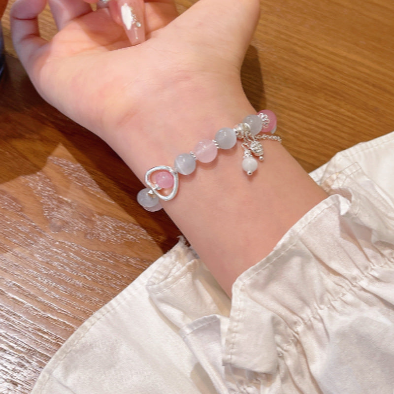 Women's Ceramic High-grade Beaded Ethnic National Fashion Vintage Weave Bracelets