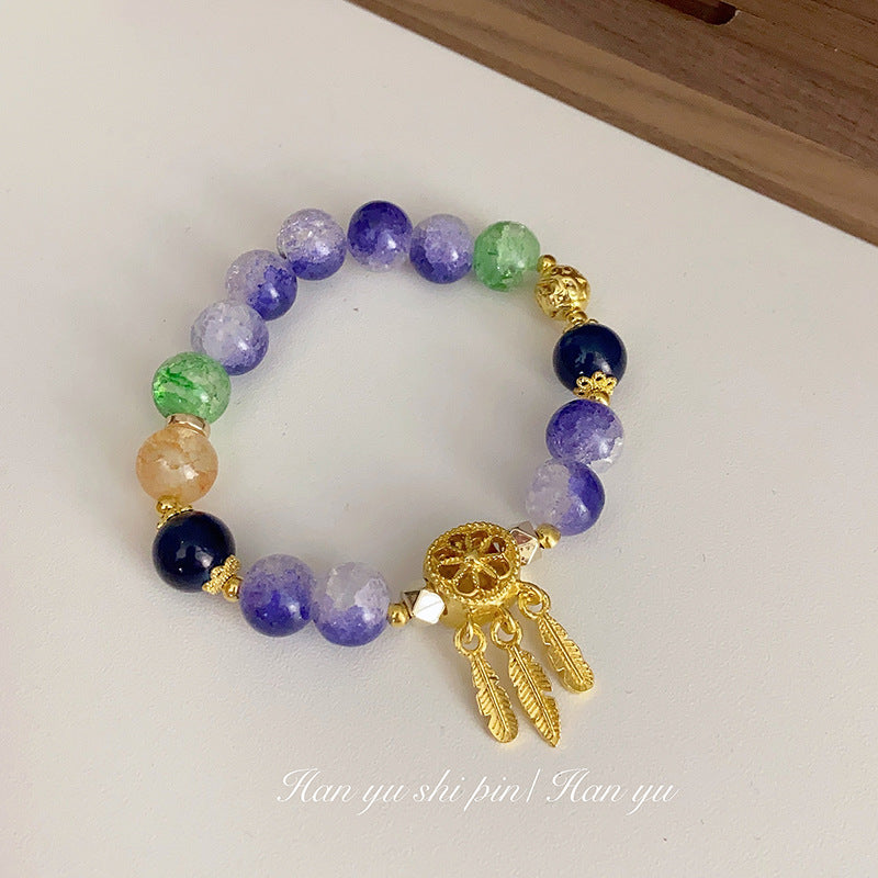Derived Stray Two-dimensional Celebrity Impression Beaded Personality Bracelet