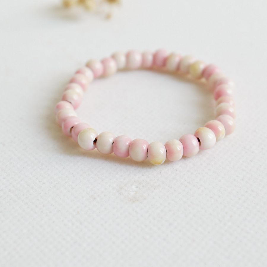 Idyllic Sweet Gradient Color Beaded Hand Bracelets